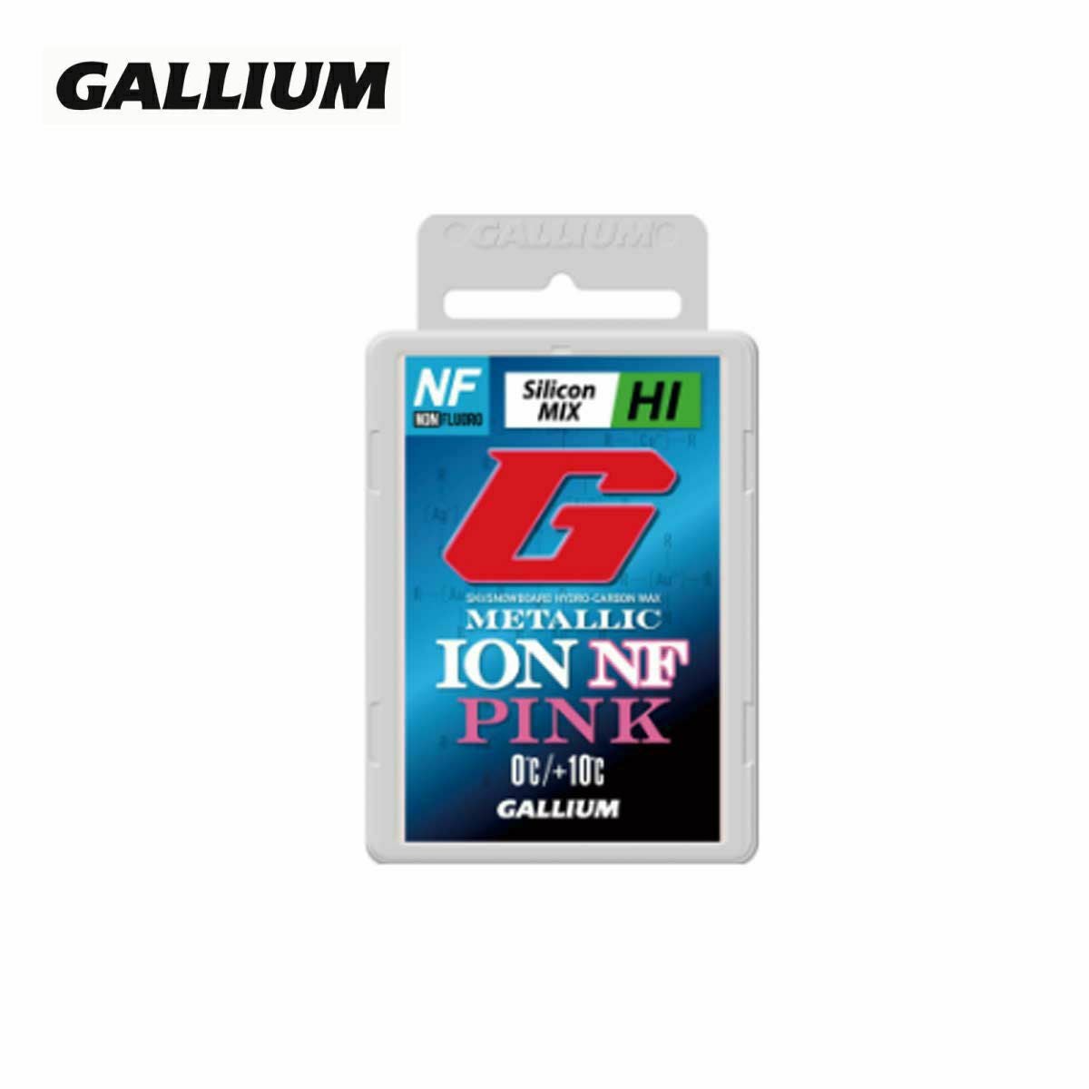 ガリウム ノーフッ素 GALLIUM METTALIC ION NF BLUE GALLIUM ガリウム ワックス ＜2025＞ METALLIC ION NF BLUE / 50g