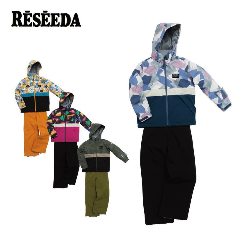 �X�L�[�E�F�A �L�b�Y �X�m�[�E�F�A �W���j�A ���Z�[�_ RESEEDA �㉺�Z�b�g��2025�� JUNIOR SUIT / RES77201
