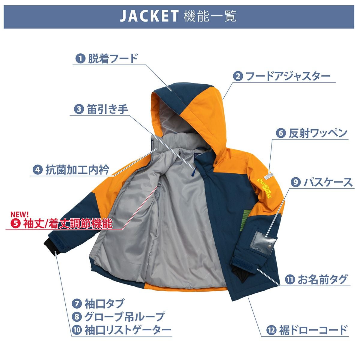 スキーウェア キッズ スノーウェア ジュニア レセーダ RESEEDA 上下