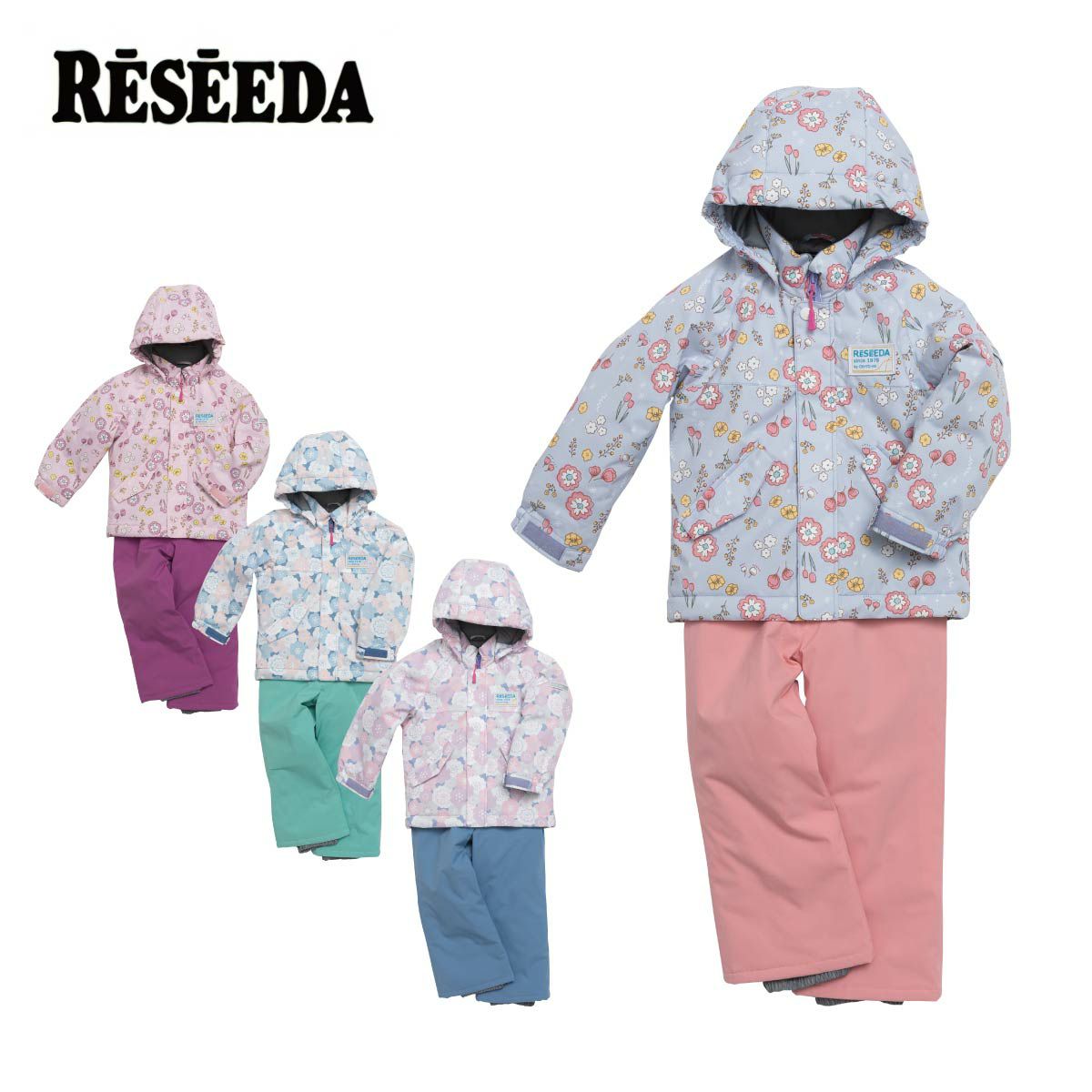 スキーウェア キッズ スノーウェア ジュニア レセーダ RESEEDA 上下