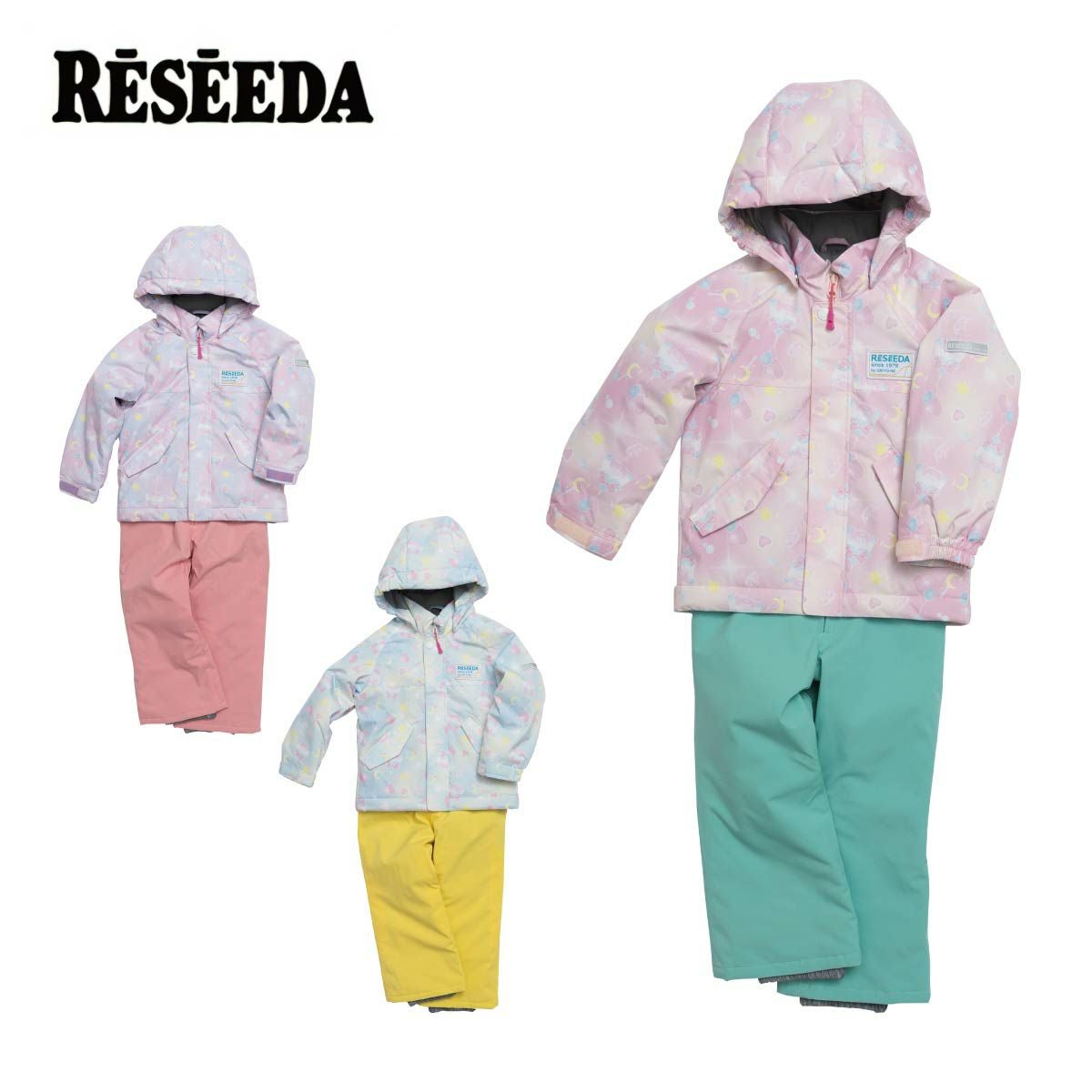 スキーウェア キッズ スノーウェア ジュニア レセーダ RESEEDA 上下