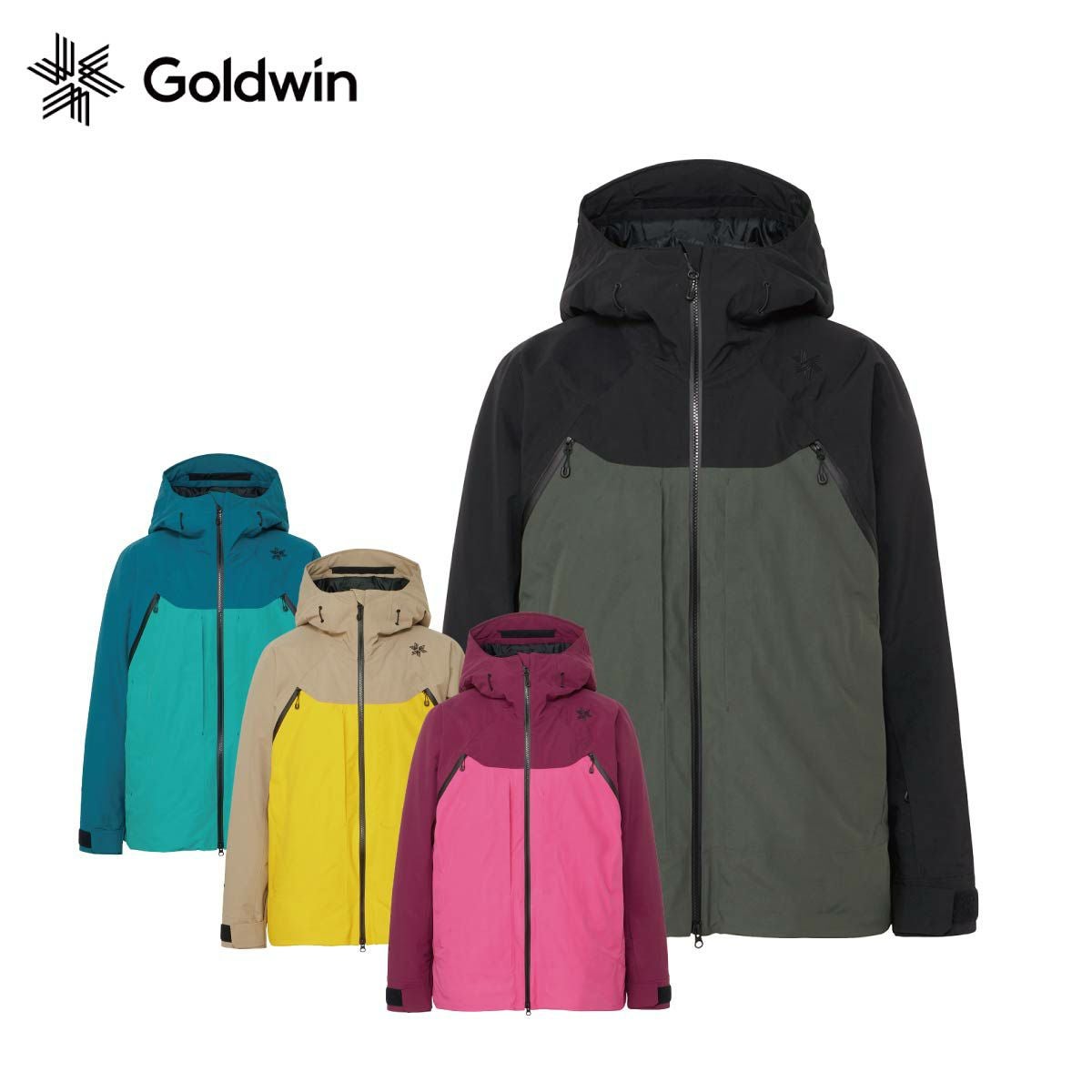 Goldwin 子ども用スキーウェア 140 ネイビー/ブルー ヨドバシ.com - ゴールドウイン GOLDWIN JR. STREAM JACKET GJ12341P
