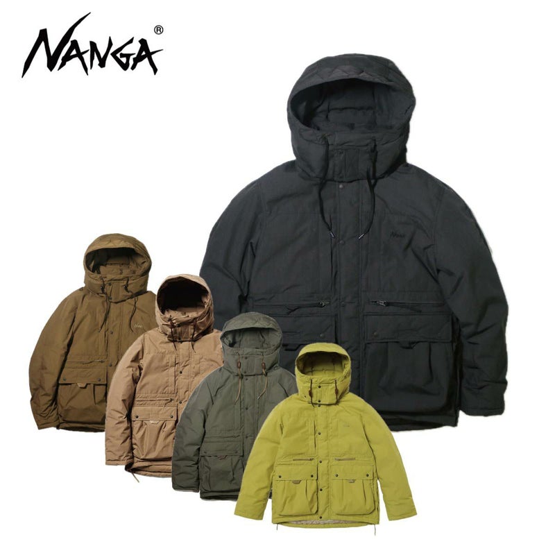 �_�E���W���P�b�g �����Y �X�L�[�W���P�b�g NANGA �i���K ��2025�� HINOC DOWN JACKET / �ɯ��޳�� / ND2441-1A200-A