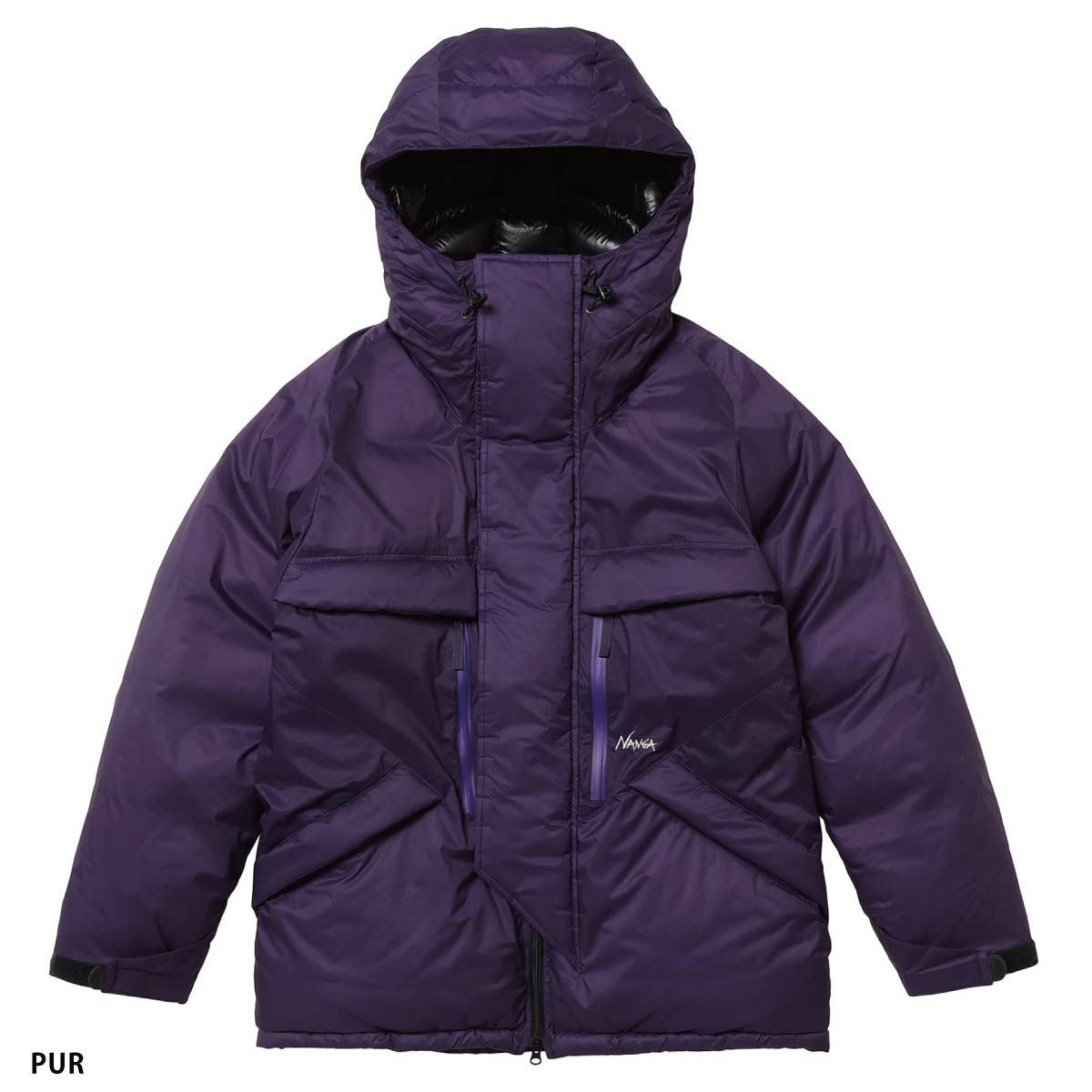 【極美品‼︎】MOUNTAIN HARD WEAR + P.N.S 紫 S相当 ダウンジャケット メンズ スキージャケット NANGA ナンガ ダウン