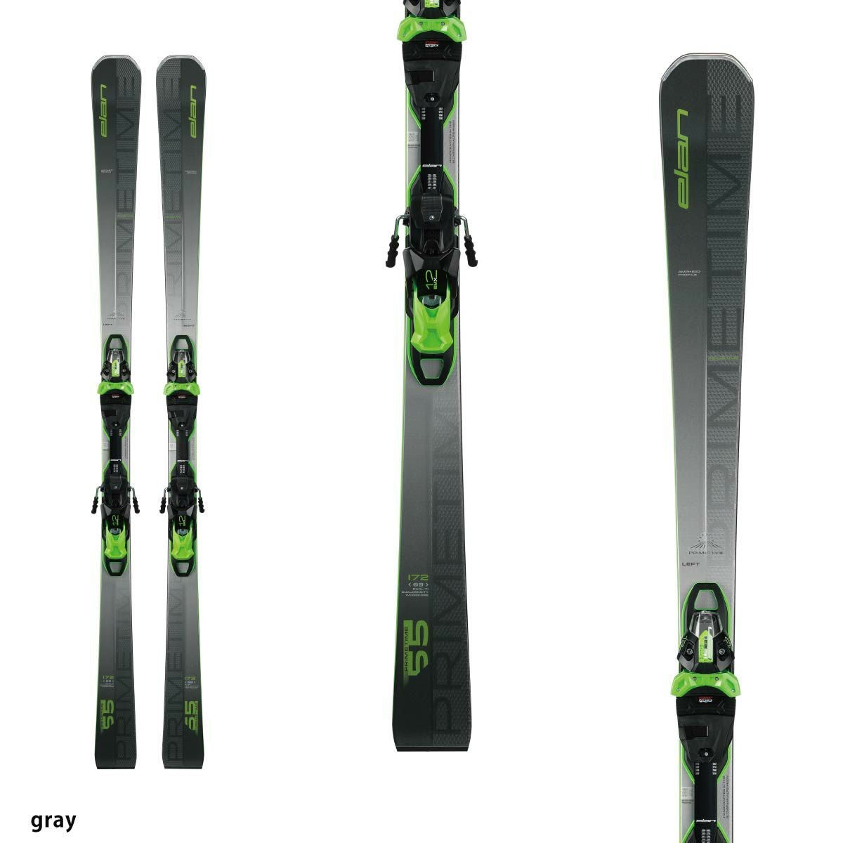 ELAN エラン スキー板 メンズ レディース 2025 PRIMETIME 55 FUSION X