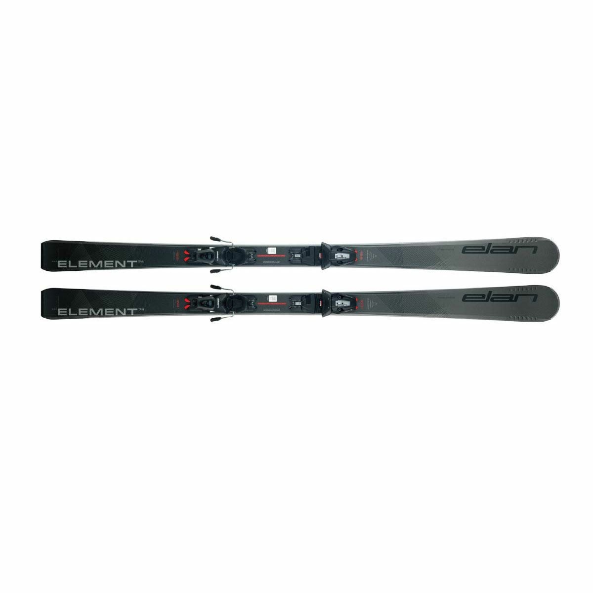 ELAN　ELEMENT 74 　ABJLEB24　176cm ➕ビンディング ELAN エラン スキー板 メンズ レディース 2025 ELEMENT 74 BLACK LIGHT