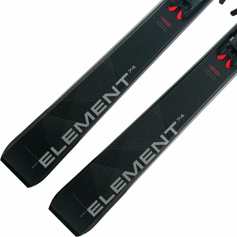 ELAN エラン スキー板 メンズ レディース 2025 ELEMENT 74 BLACK LIGHT