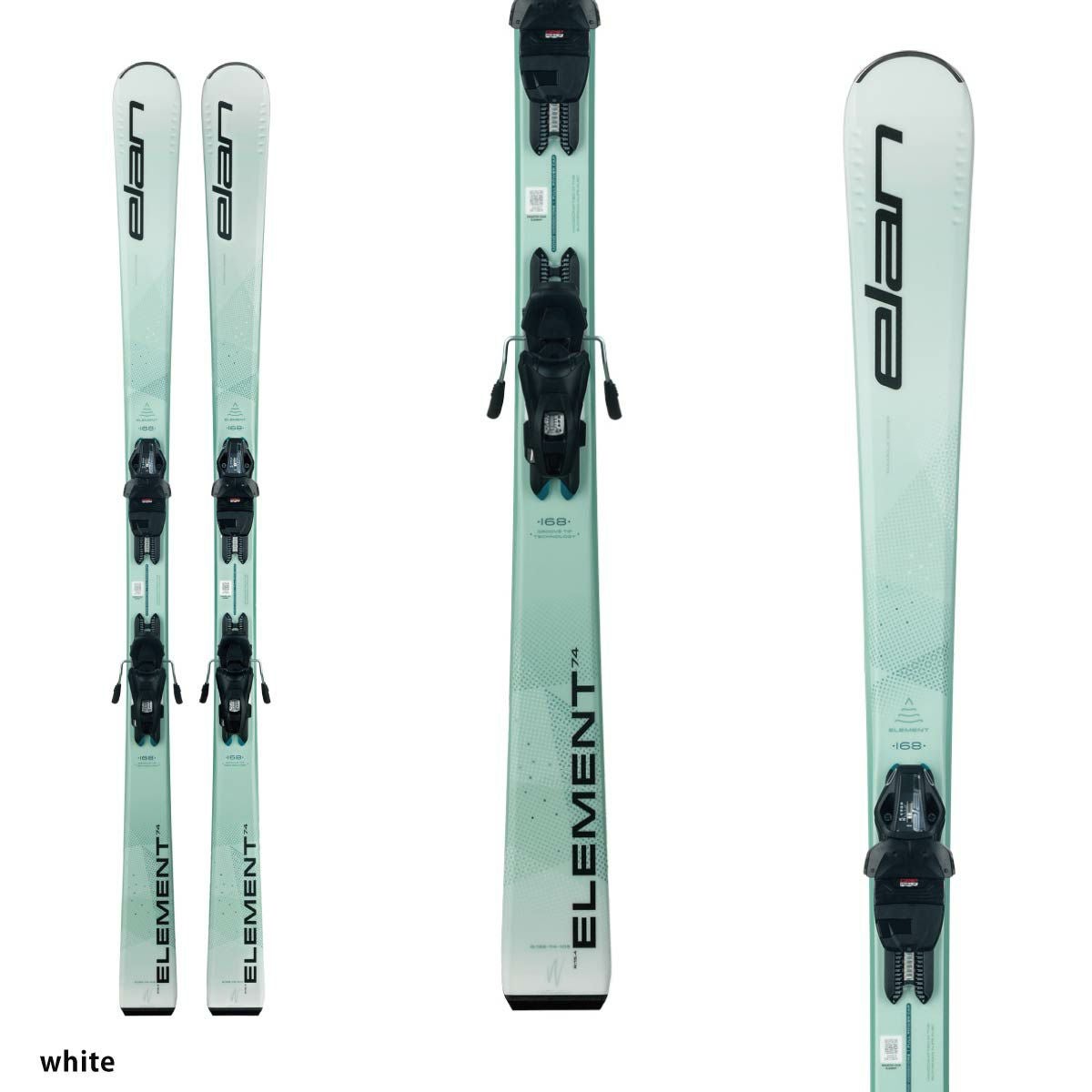 ELAN エラン スキー板 レディース 2025 ELEMENT 74 W WHITE LIGHT