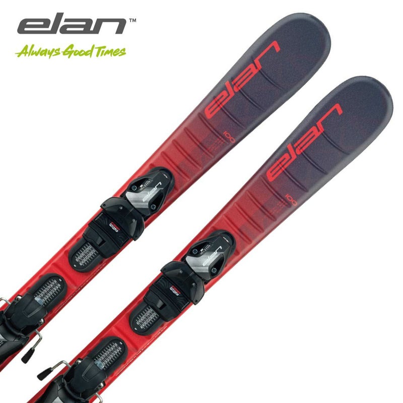 ELAN �G���� �X�L�[�� �L�b�Y �W���j�A 2026 MAXX RED JR SHIFT / [AFDLDX24] + EL 4.5 GW �v���[�g/�r���f�B���O �Z�b�g ��t���� �O���b�v�E�H�[�N�Ή�