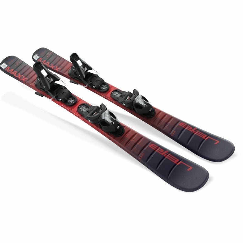 elan 100cm ジュニアスキー キッズスキー MAXX U-FLEX 調整ビンディング付き板 カービングスキー GRIP WALK エラン 札幌市 屯田店 elan（エラン） Jrスキーセット キッズ ジュニア ELAN 22-23 MAXX JRS