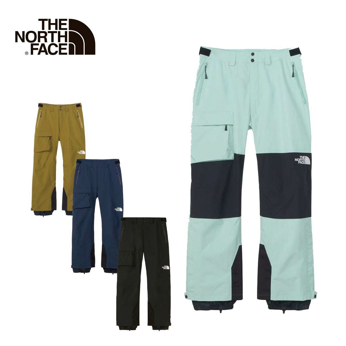 新品THE NORTH FACEノースフェイス スノーボード、スキーパンツ L THE NORTH FACE（ザ ノースフェイス） ノースフェイス メンズ 防水防風