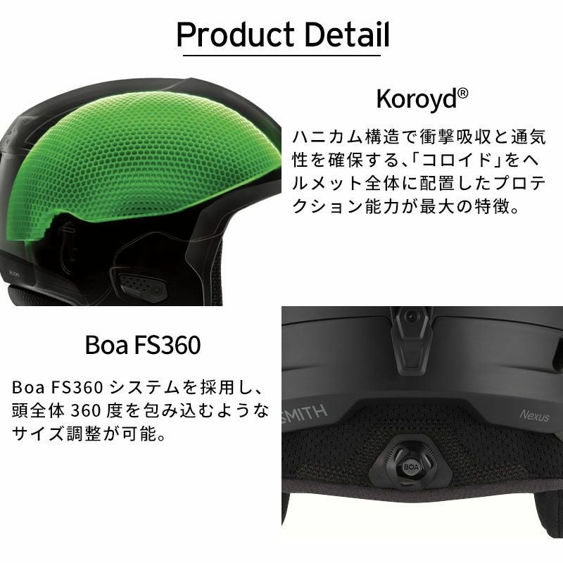 SMITH スミス スキー ヘルメット メンズ レディース 2026 NEXUS MIPS
