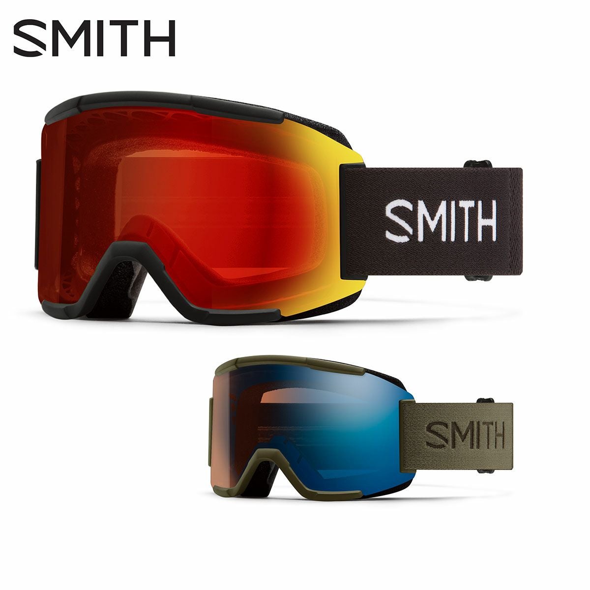 スミス ゴーグル smith スキーゴーグル メンズ レディース 2025 SQUAD