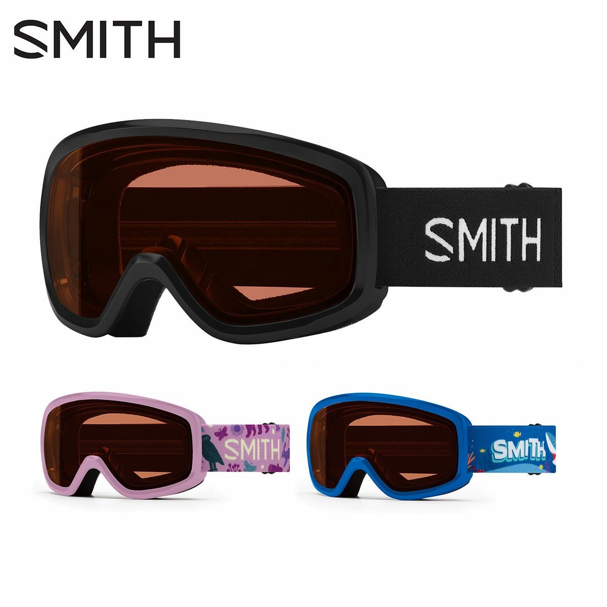 スキーゴーグル キッズ スキー ゴーグル ジュニア スミス SMITH 2025