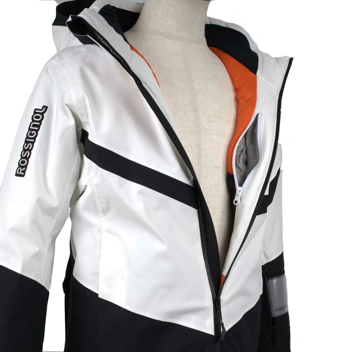 ◆カタログ外限定品◆中古/デサント/ロシニョール/デモチームモデル/上下Lサイズ/DESCENTE/ROSSIGNOL/シルバーワッペン◆0092t スキーウェア メンズ スキージャケット ロシニョール ROSSIGNOL