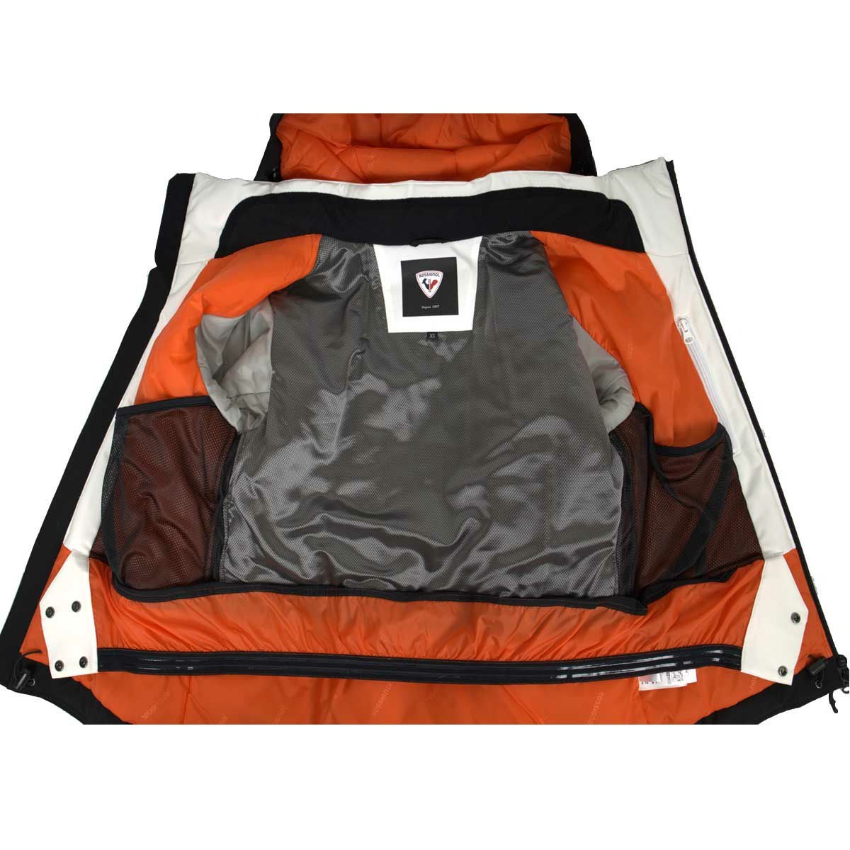 ◆カタログ外限定品◆中古/デサント/ロシニョール/デモチームモデル/上下Lサイズ/DESCENTE/ROSSIGNOL/シルバーワッペン◆0092t スキーウェア メンズ スキージャケット ロシニョール ROSSIGNOL