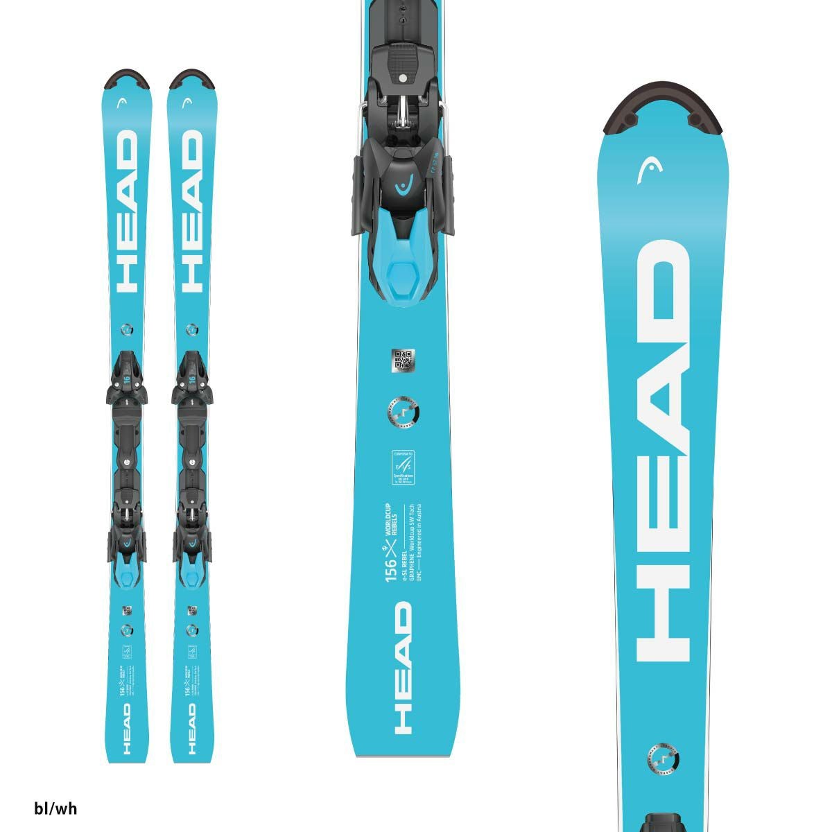 HEAD ヘッド スキー板 メンズ レディース 2025 WCR e-SL Rebel FIS SW