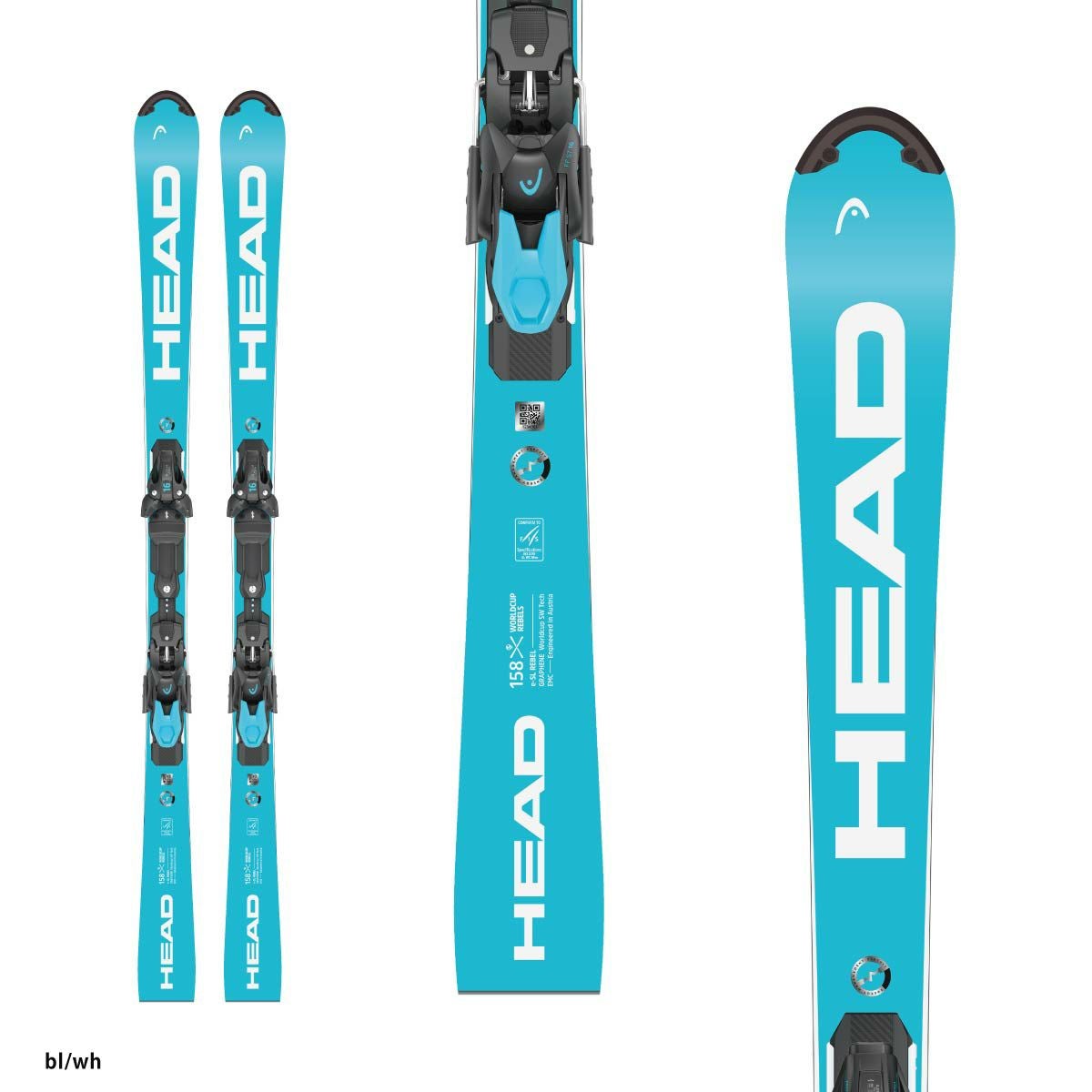 HEAD ヘッド スキー板 メンズ レディース 2025 WCR e-SL Rebel FIS SW