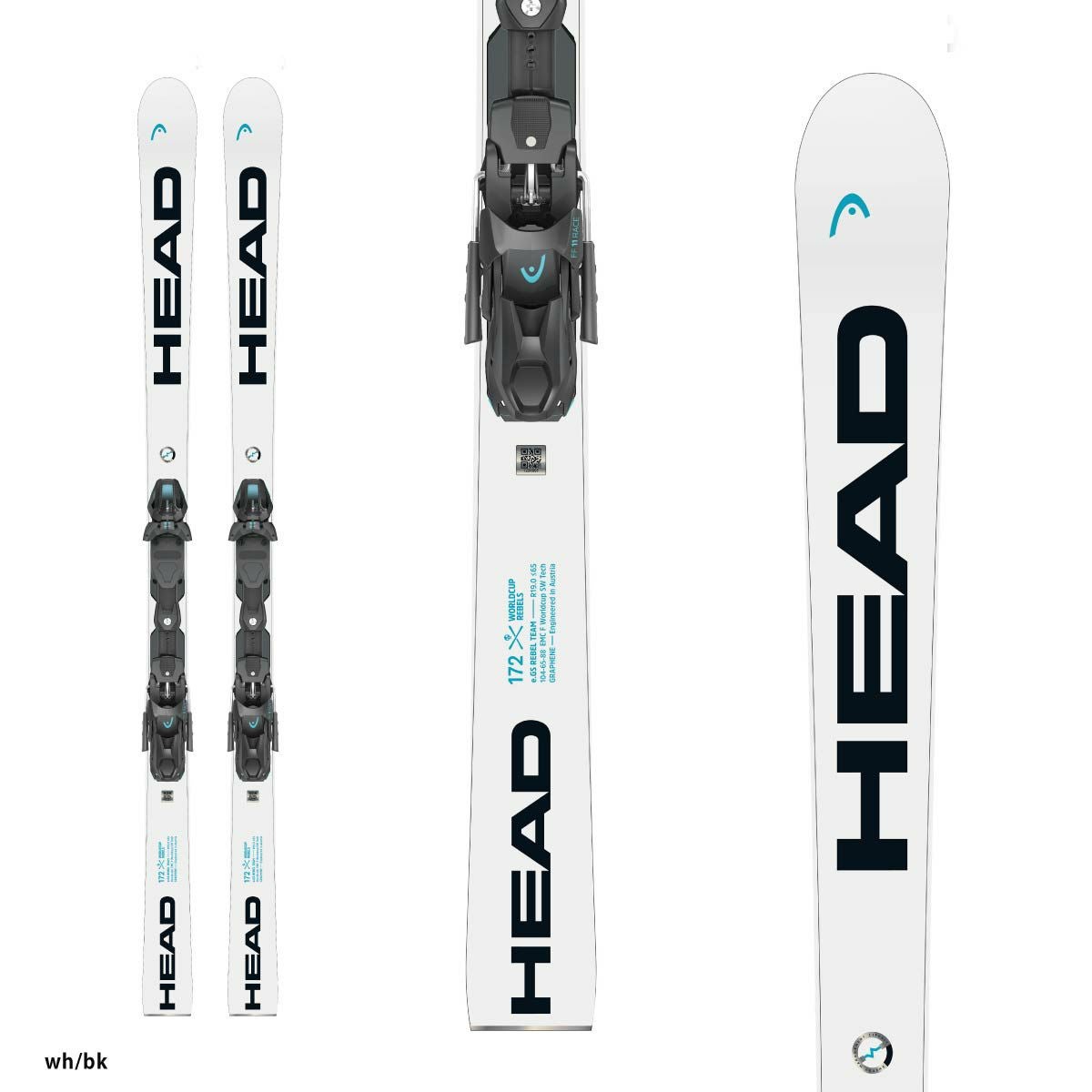 HEAD ヘッド スキー板 キッズ ジュニア 2025 WCR e.GS Rebel Team SW