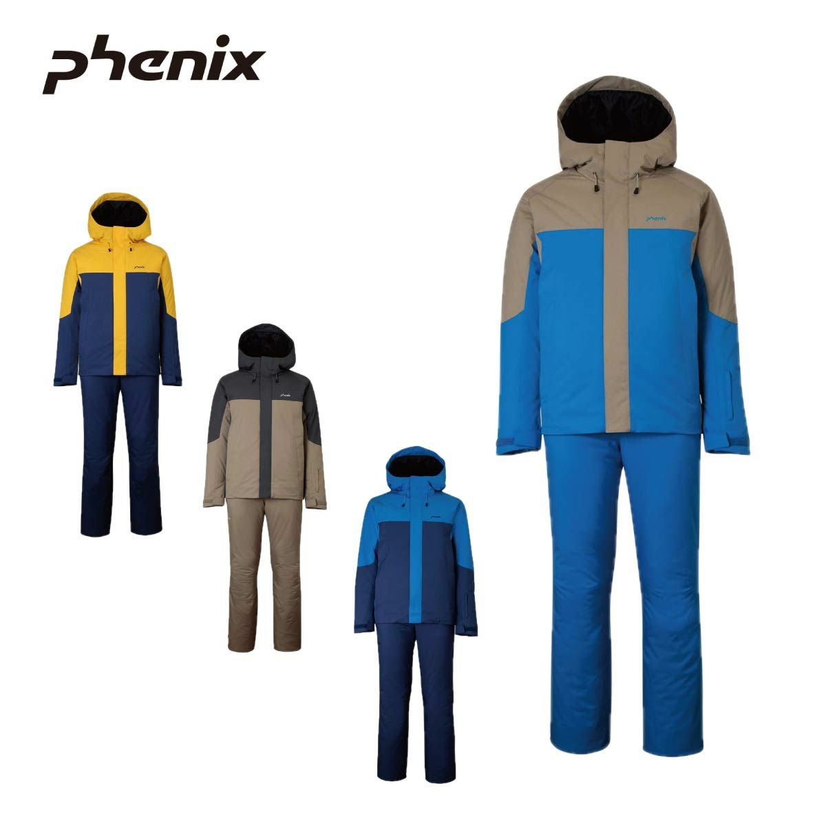 スキーウェアセット(phenix140男子用)ヘルメット、スノーブーツ付 スキーウェア メンズ 上下セット フェニックス PHENIX ＜2025