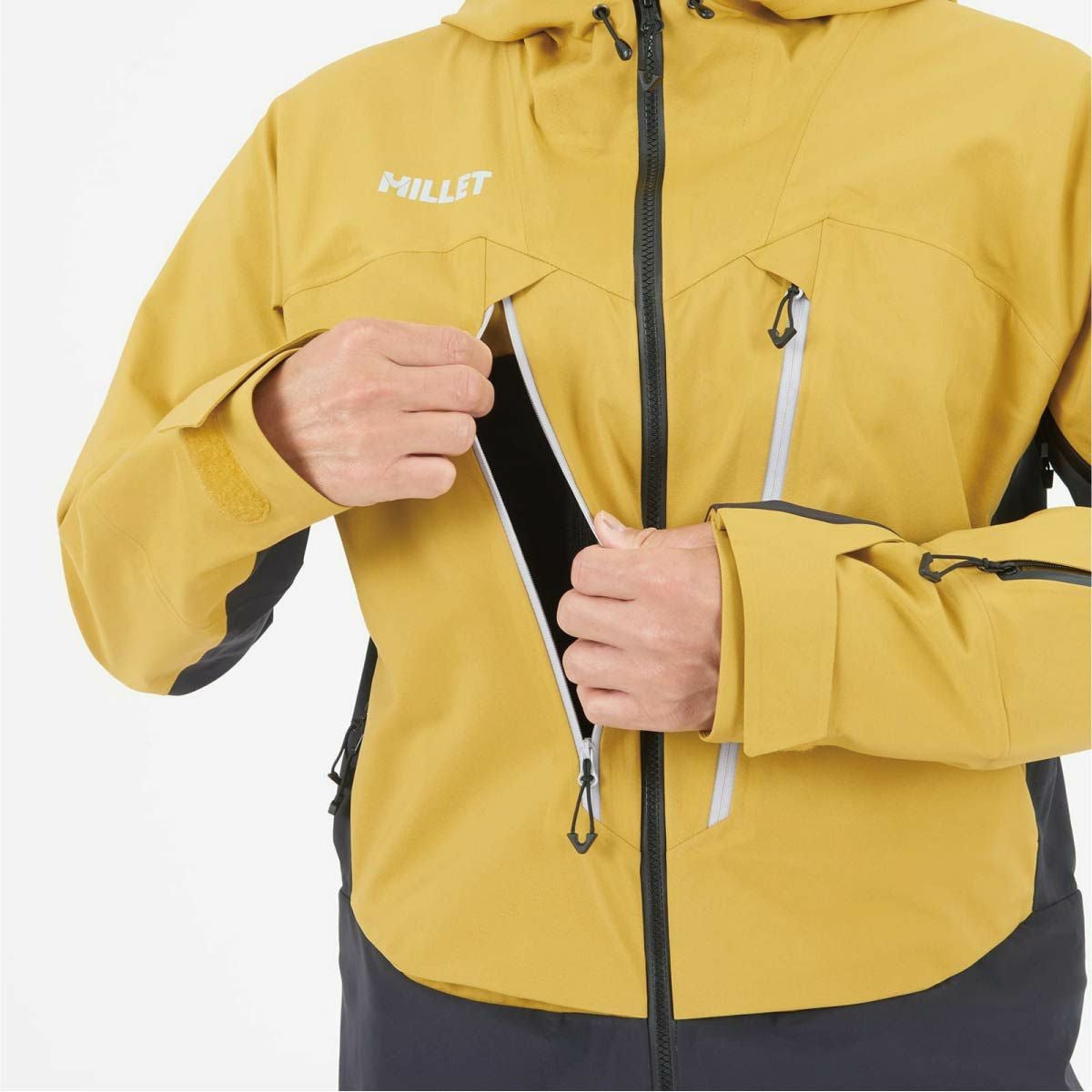 MILLET MOUNTAIN サイズ L , COLOR HONEY MUSTARD MILLET（ミレー） 10％OFF[2024秋冬新作] マウンテンパーカー MILLET