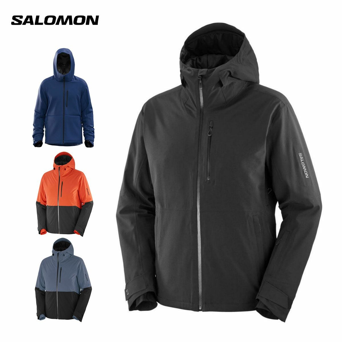 スキーウェア メンズ スキージャケット サロモン SALOMON 2025