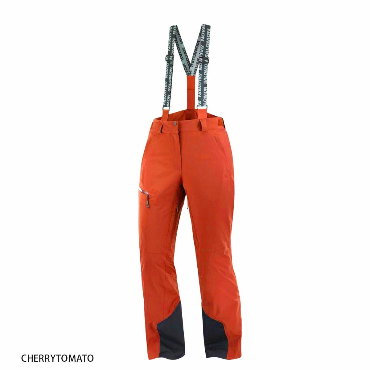 salomon サロモン レディース スキースノボパンツ レッド Lサイズ スキーウェア スキーパンツ パンツ SALOMON サロモン レディース 2025