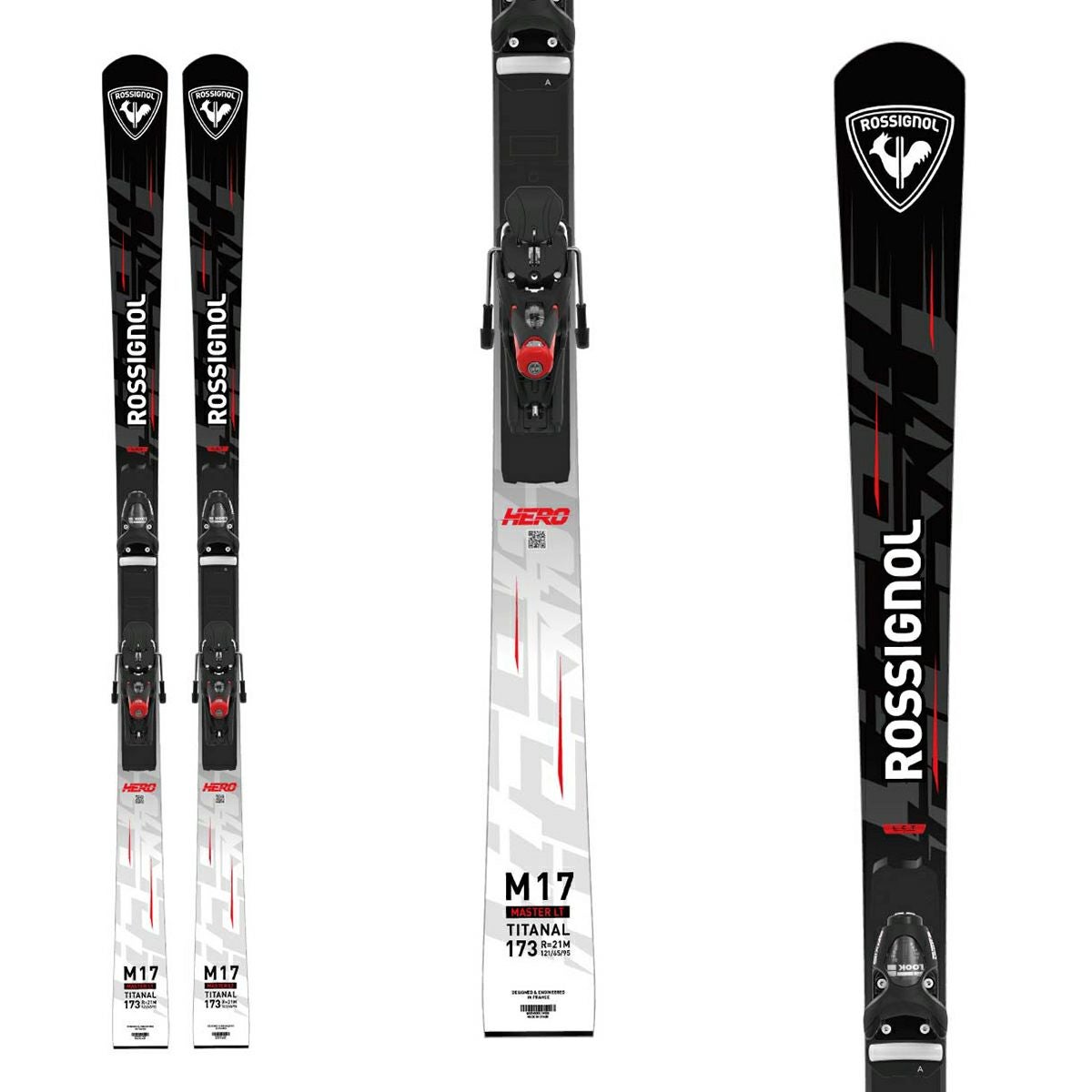 ROSSIGNOL HERO MASTER LT M21 183cm　板＆ビンデングセット ROSSIGNOL（ロシニョール） スキー HERO MASTER LT ヒーローマスター