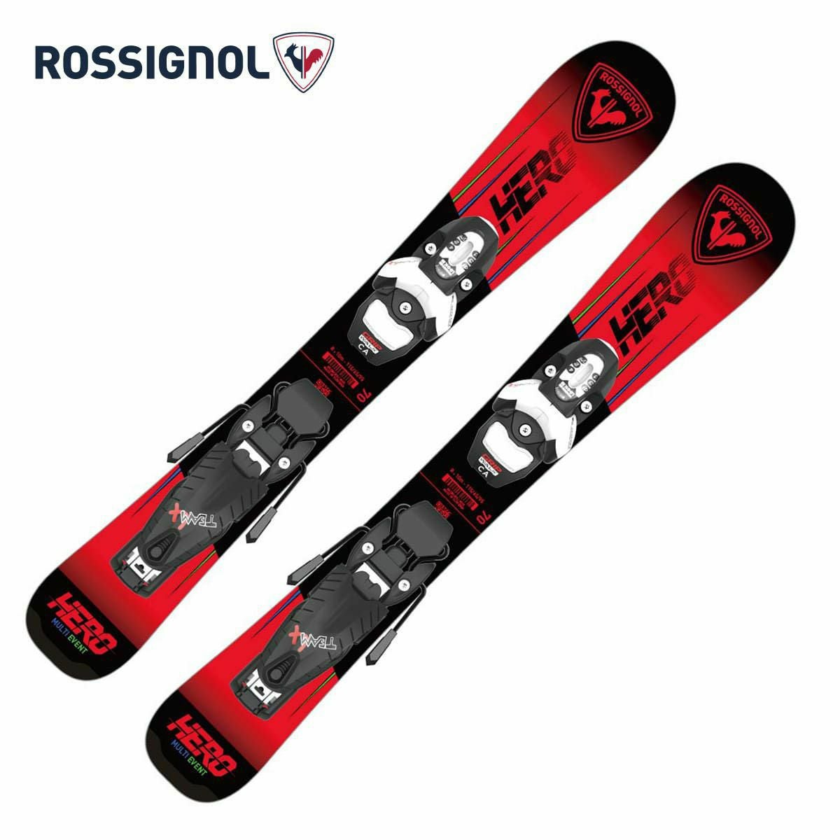 札幌市 清田区 ロシニョール ROSSIGNOL ジュニアスキー板 Experience Prokids 110㎝ ネイビー系 ロシニョール(ROSSIGNOL) ジュニアスキー板 4点セット EXPERIENCE PRO+