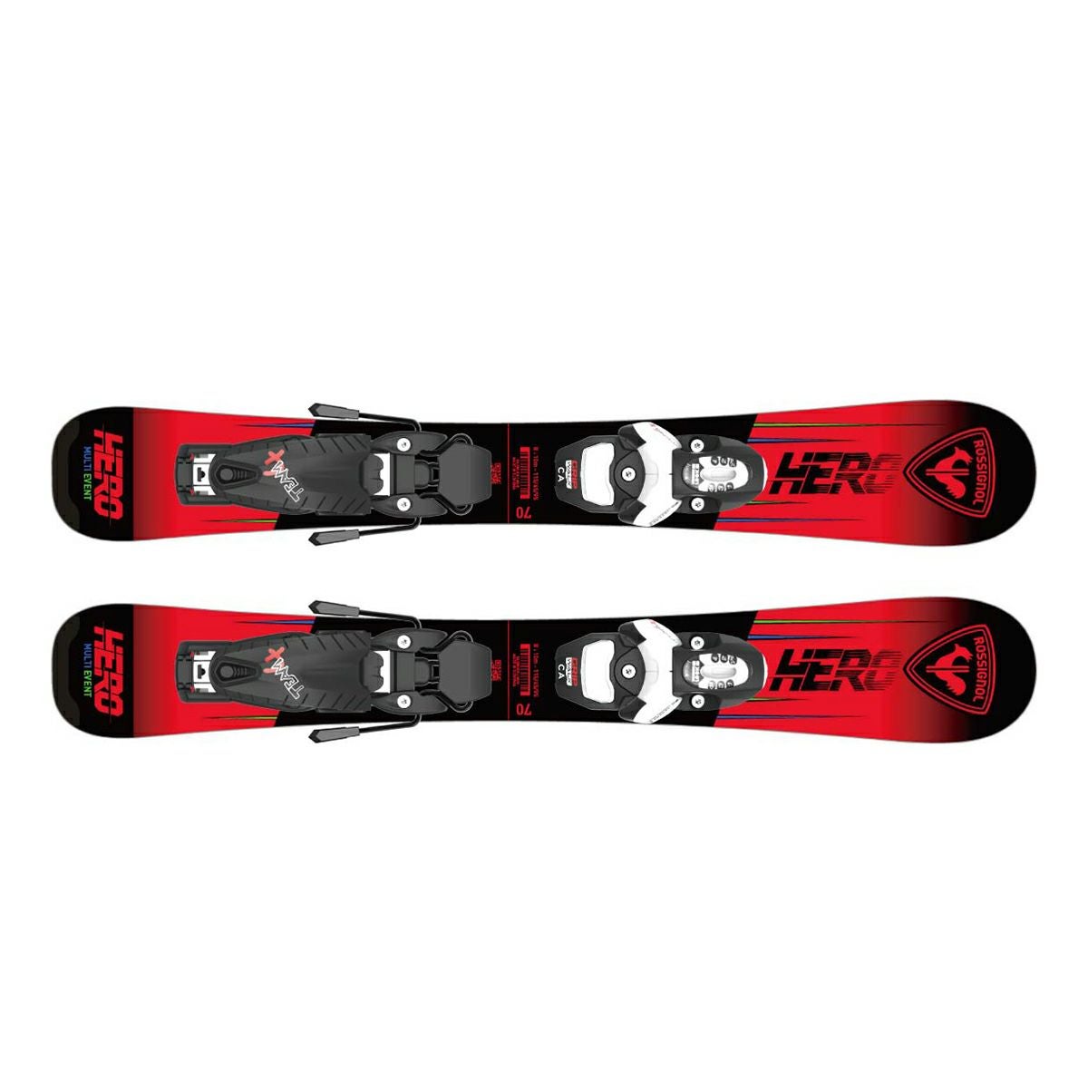 ロシニョール HERO DEMO 赤黒 スキー ストック ROSSIGNOL（ロシニョール） ヒーローエリート HERO ELITE ST TI KONECT