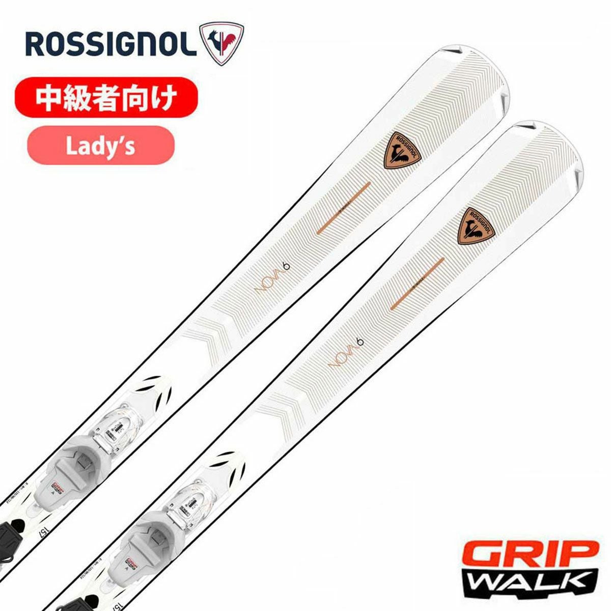 ROSSIGNOL ロシニョール スキー板 レディース 2025 NOVA 6 / RANPX01 +