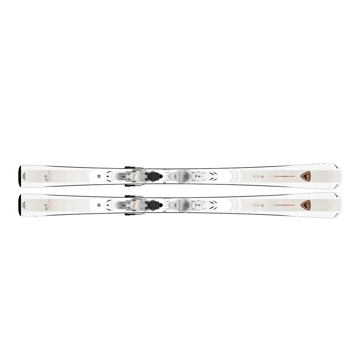 美品　ロシニョール NOVA6 スキー板セット142cm ROSSIGNOL ロシニョール スキー板 レディース 2025 NOVA 6 / RANPX01 +
