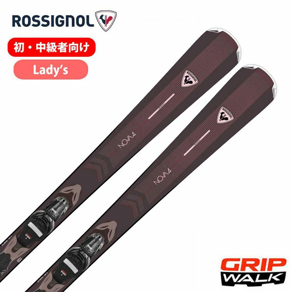 ROSSIGNOL ロシニョール スキー板 レディース 2025 NOVA 4 / RANPV02 +