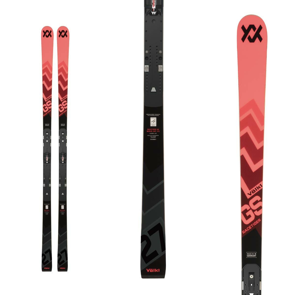 VOLKL フォルクル スキー板 メンズ レディース 2025 RACETIGER GS WC
