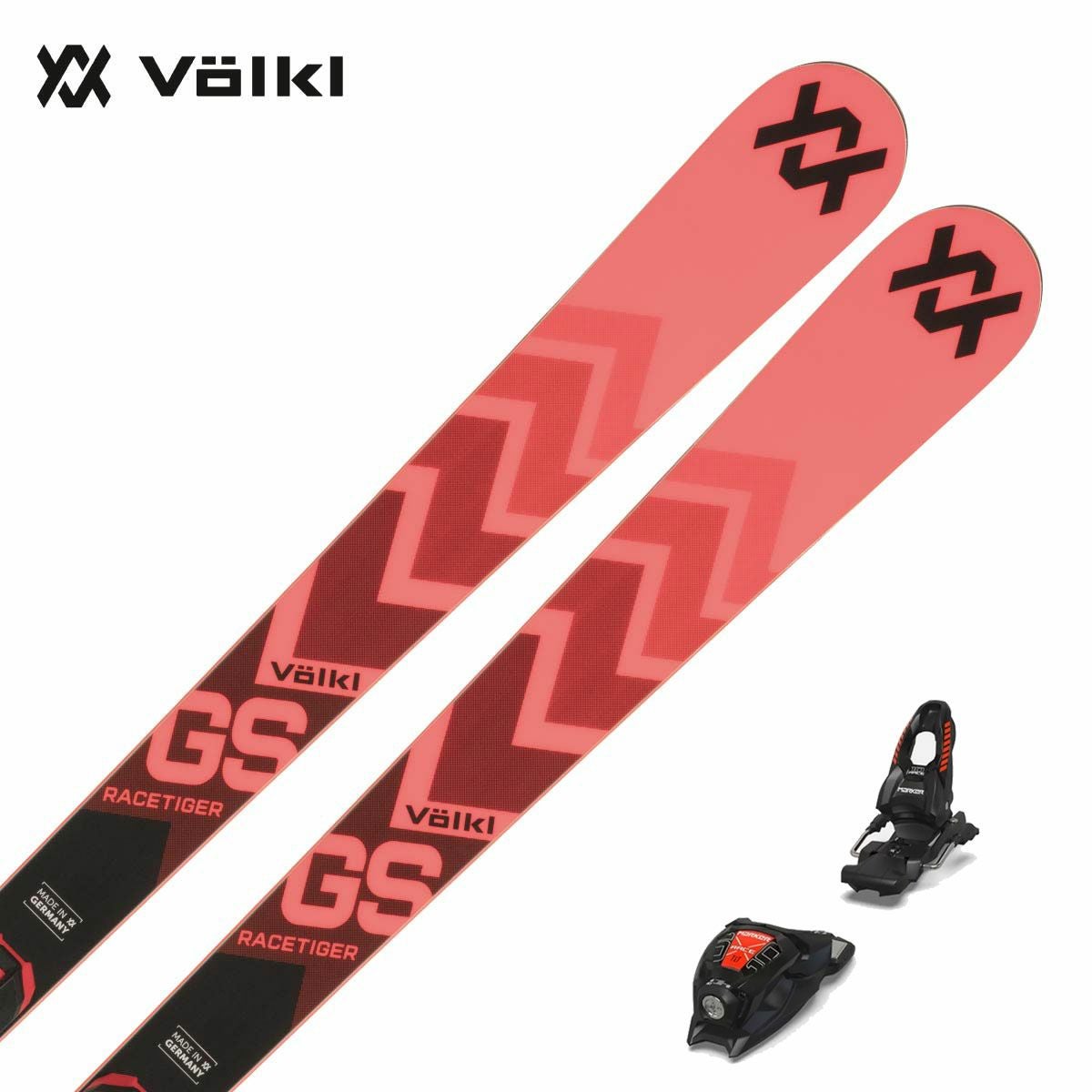 VOLKL フォルクル スキー板 キッズ ジュニア 2025 RACETIGER GS JR WC
