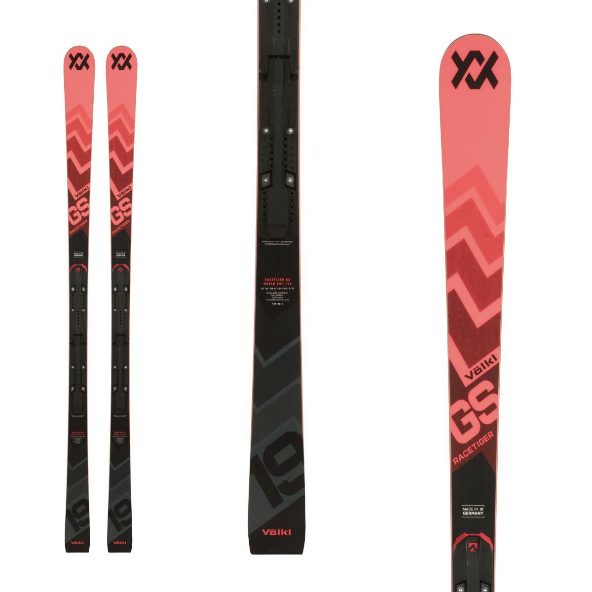 VOLKL フォルクル スキー板 キッズ ジュニア 2025 RACETIGER GS JR WC