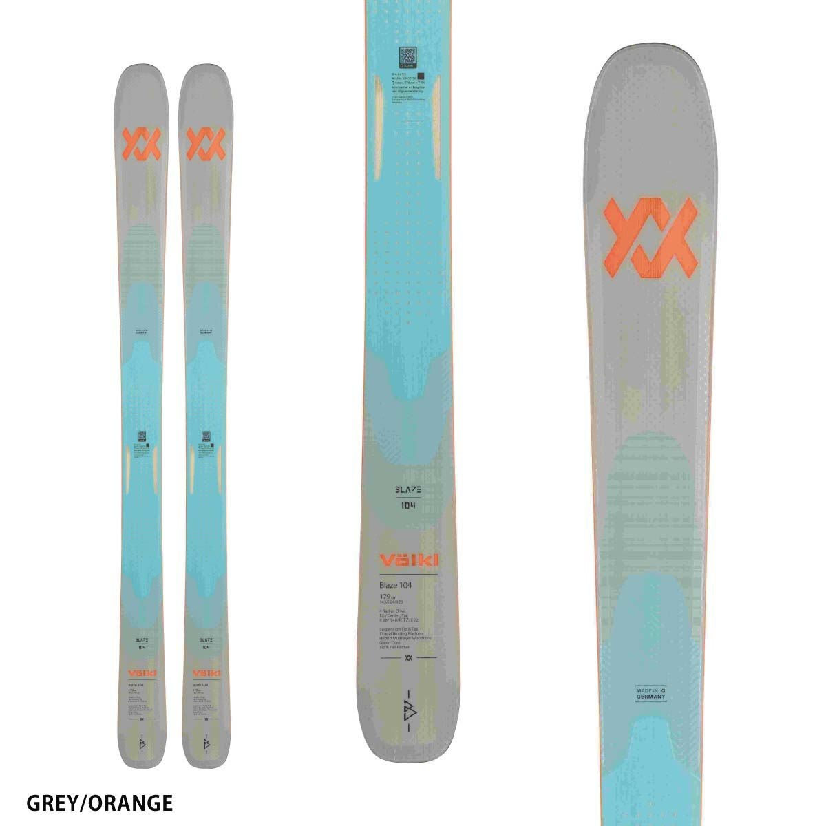 VOLKL フォルクル スキー板 メンズ レディース ＜2025＞ BLAZE 104