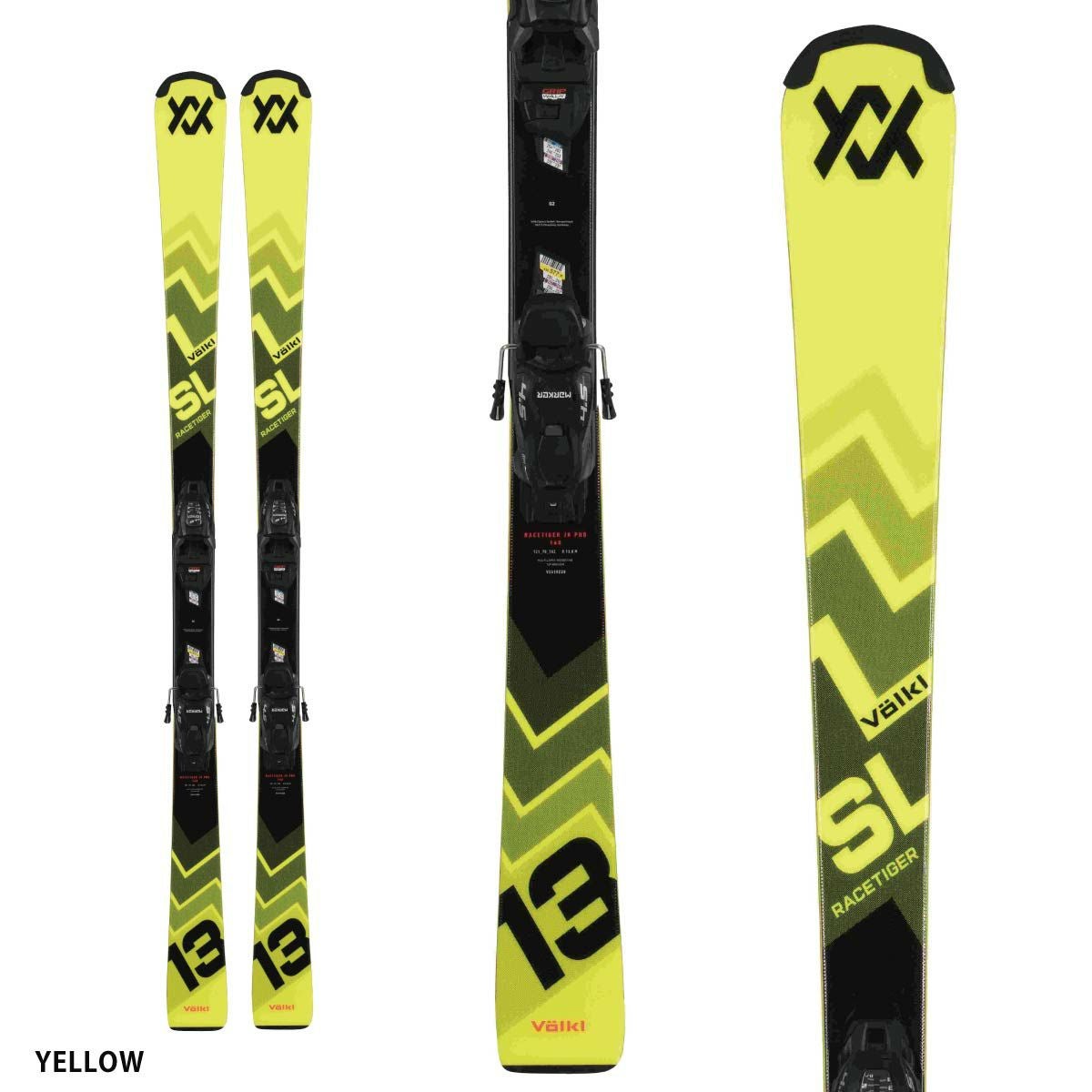 VOLKL フォルクル スキー板 キッズ ジュニア 2025 RACETIGER JR PRO +