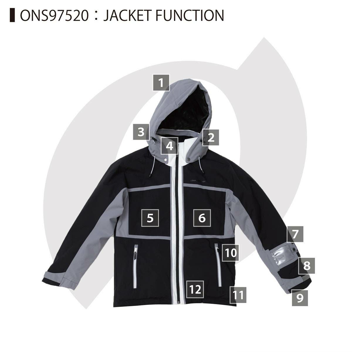 スキーウェア メンズ 上下セット オンヨネ ONYONE＜2025＞ ONS97520
