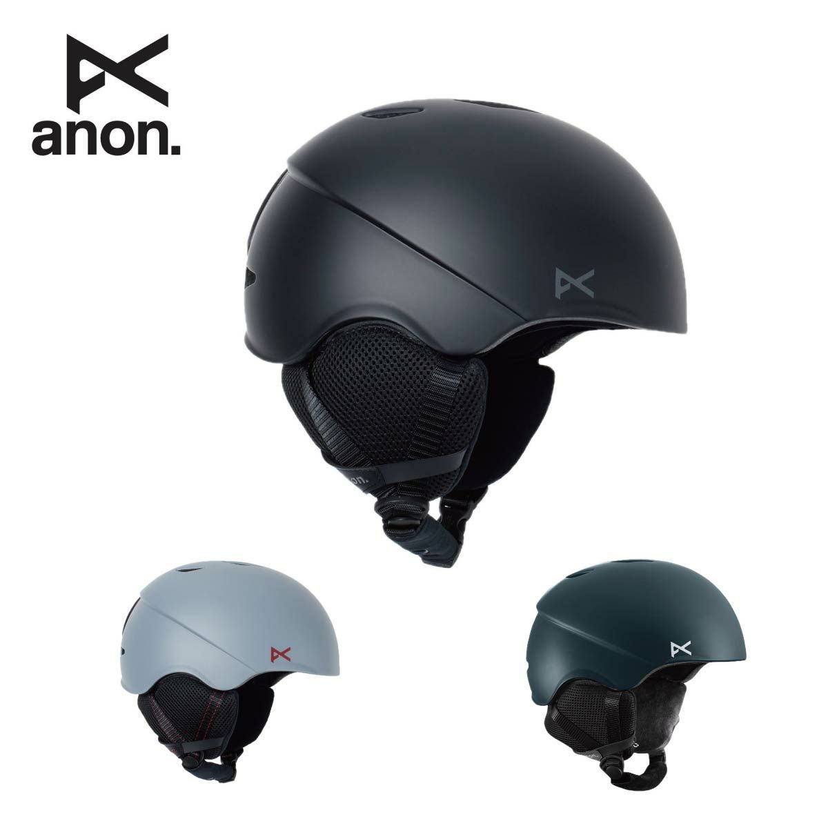 美品　Anon スキー　スノボ　自転車　バイク　ヘルメット　男女兼用　サイズL　59cm~61cm ANON アノン スキーヘルメット メンズ レディース ＜2025＞ Helo Round