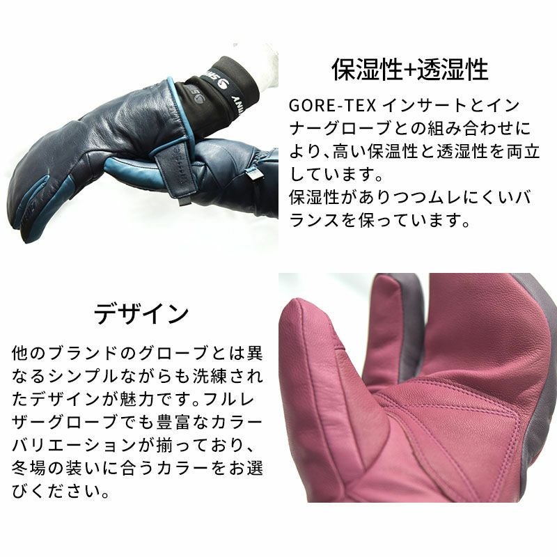 SWANY スワニー スキーグローブ メンズ 2026 SX-114 / Valcan 2in1