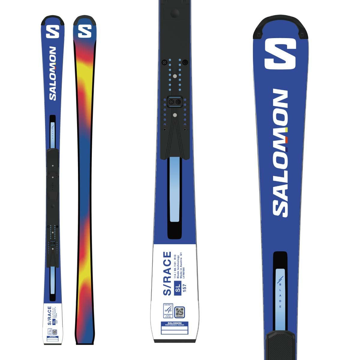 サロモンスキー　155cm RACE SL SALOMON サロモン スキー板 メンズ レディース ＜2025＞ S/RACE FIS SL
