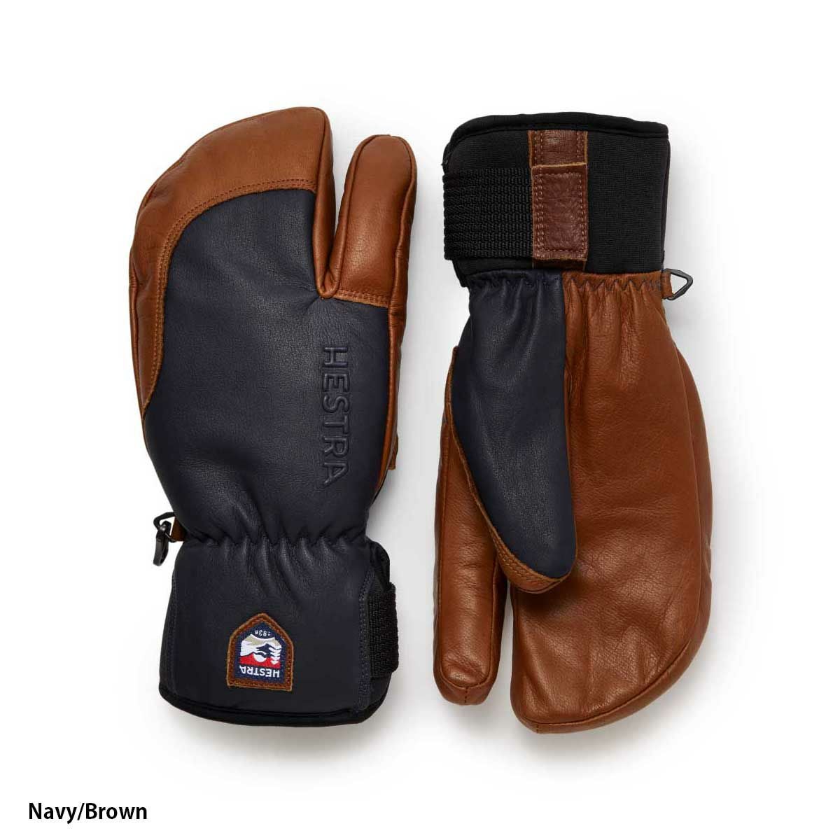 ヘストラ 3000780 スキーグローブ 8 Navy&Brown HESTRA ヘストラ スキーグローブ メンズ レディース＜2027＞3000780