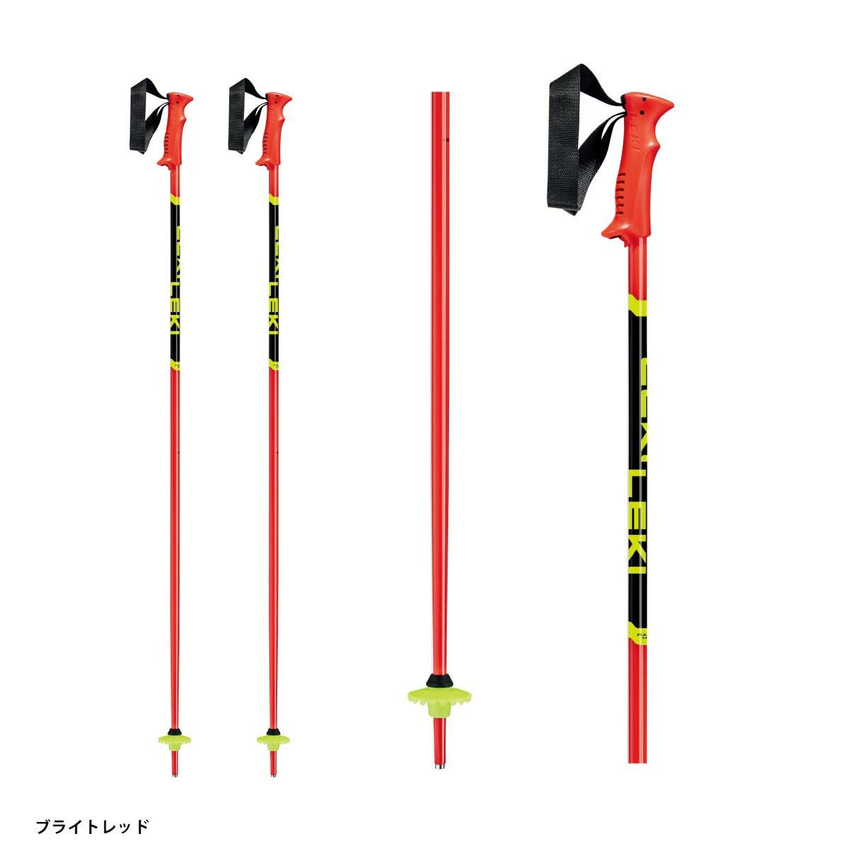 LEKI スキー　ポール　GS　ジュニア　110㎝ LEKI スキーポール 2026 SPITFIRE VARIO 3D デニムブルー 110～140cm