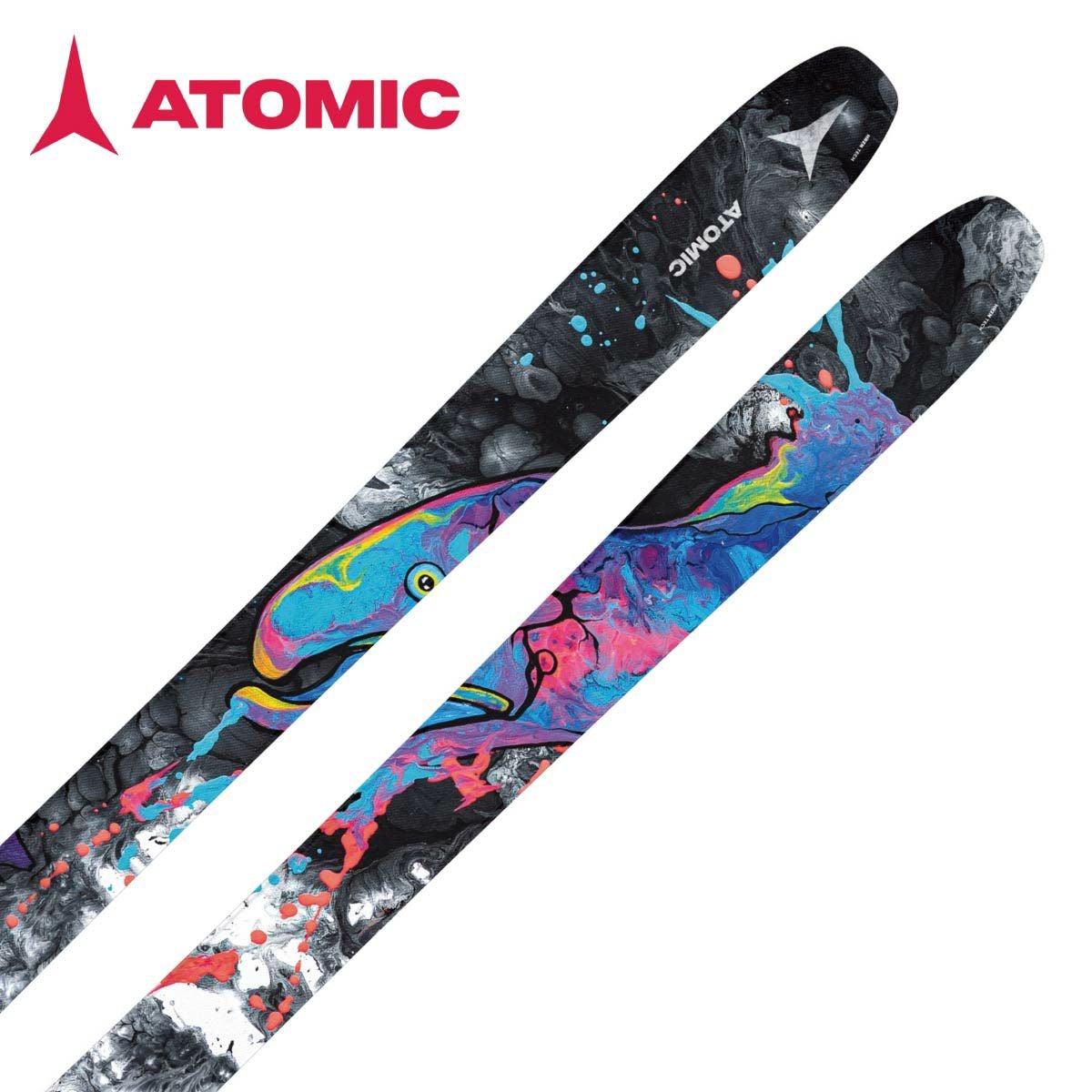 【郵送可】【安く譲ります】ATOMIC（アトミック）スキー板 110cm｜8.500円 ATOMIC アトミック スキー板 メンズ レディース 2025 BENT 110