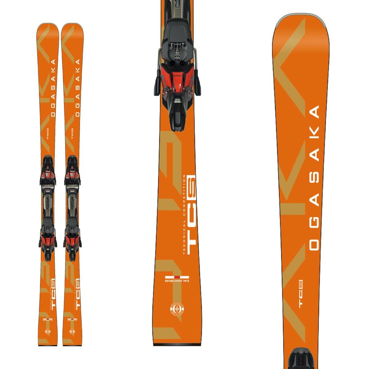 OGASAKA オガサカ スキー板 メンズ レディース 2025 TC-S + rMotion