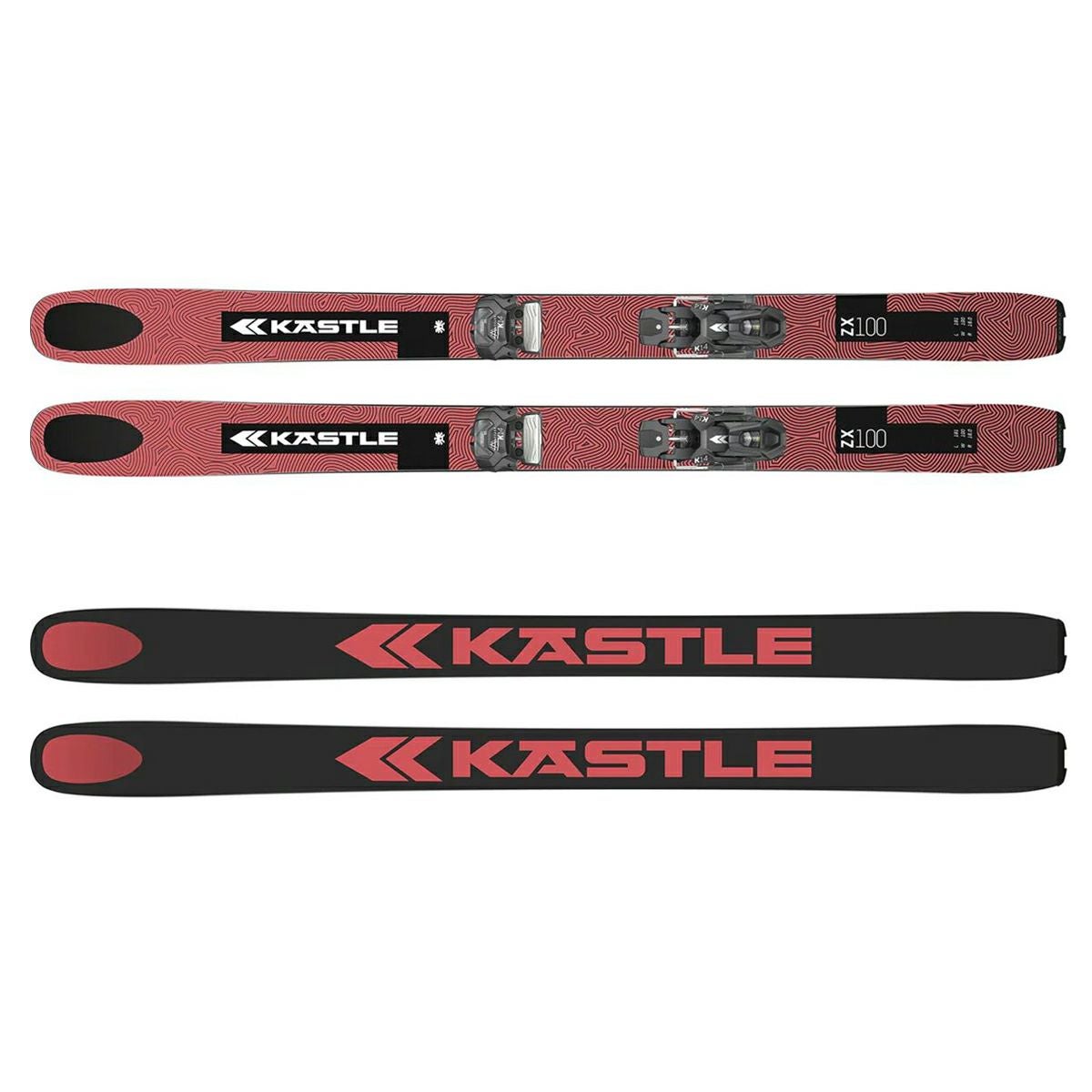 KASTLE ケスレ スノースクート 日本製　送料込み！ KASTLE フリーライドスキー ZX 100 (25-26 2026) + 26 アルマダ STRIVE