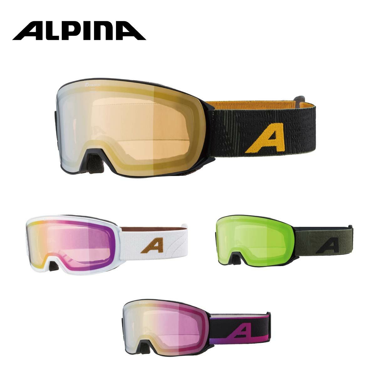 スキーゴーグル アルピナ ゴーグル ALPINA メンズ レディース 2026