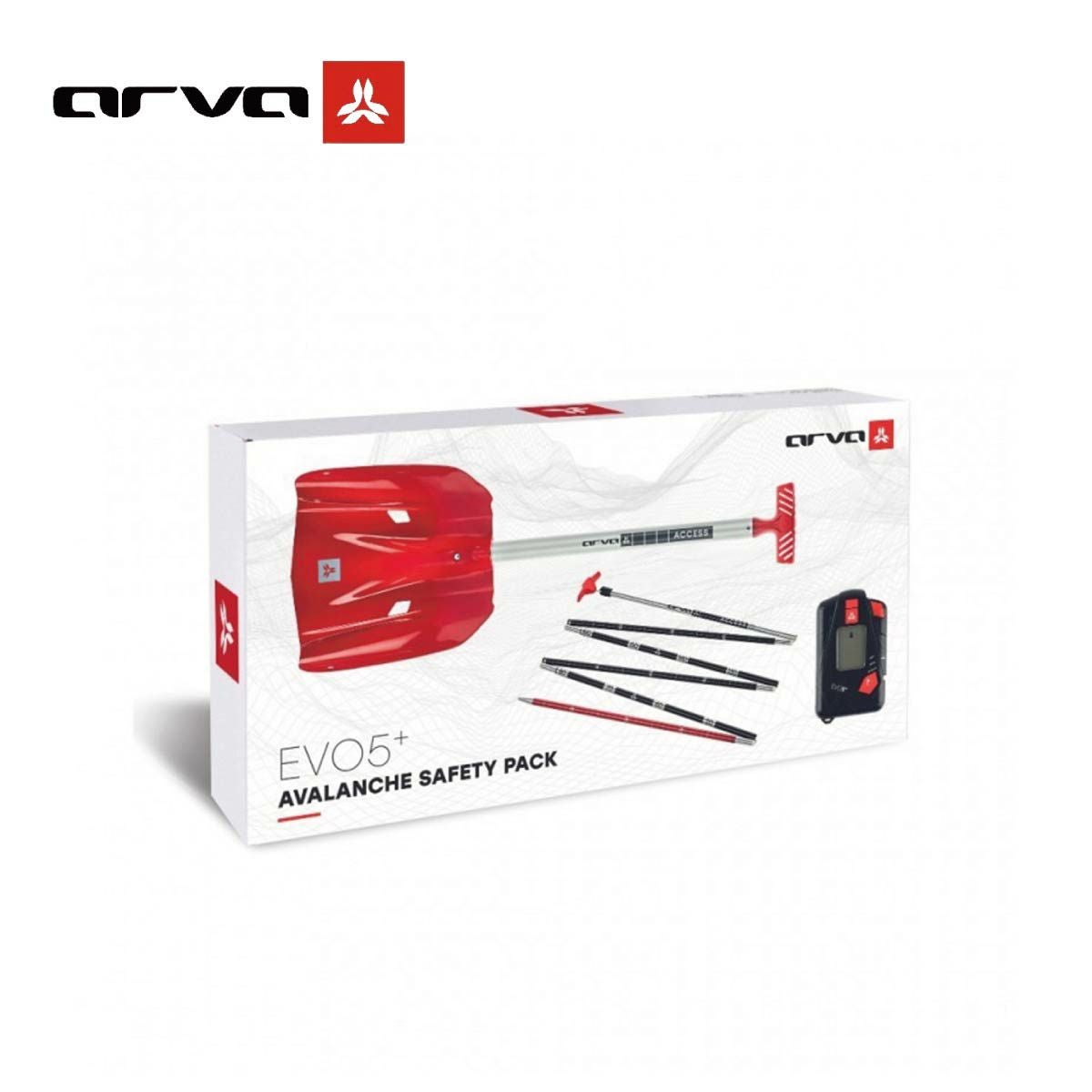 arva アルバ ビーコン＜2027＞Safety pack EVO5+〔EVO5+ + Shovels