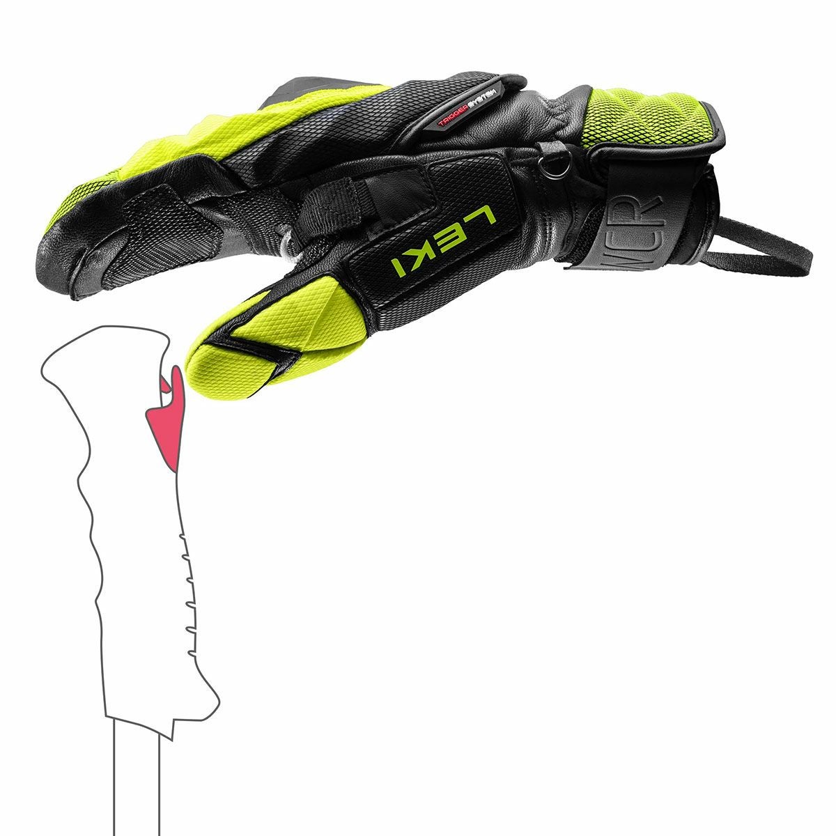 LEKI レキ スキーグローブ メンズ レディース 2026 WCR VENOM SL 3D